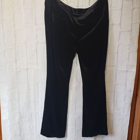 CALVIN KLEIN VELVET Wide Leg Trousers - Picture 7 of 13